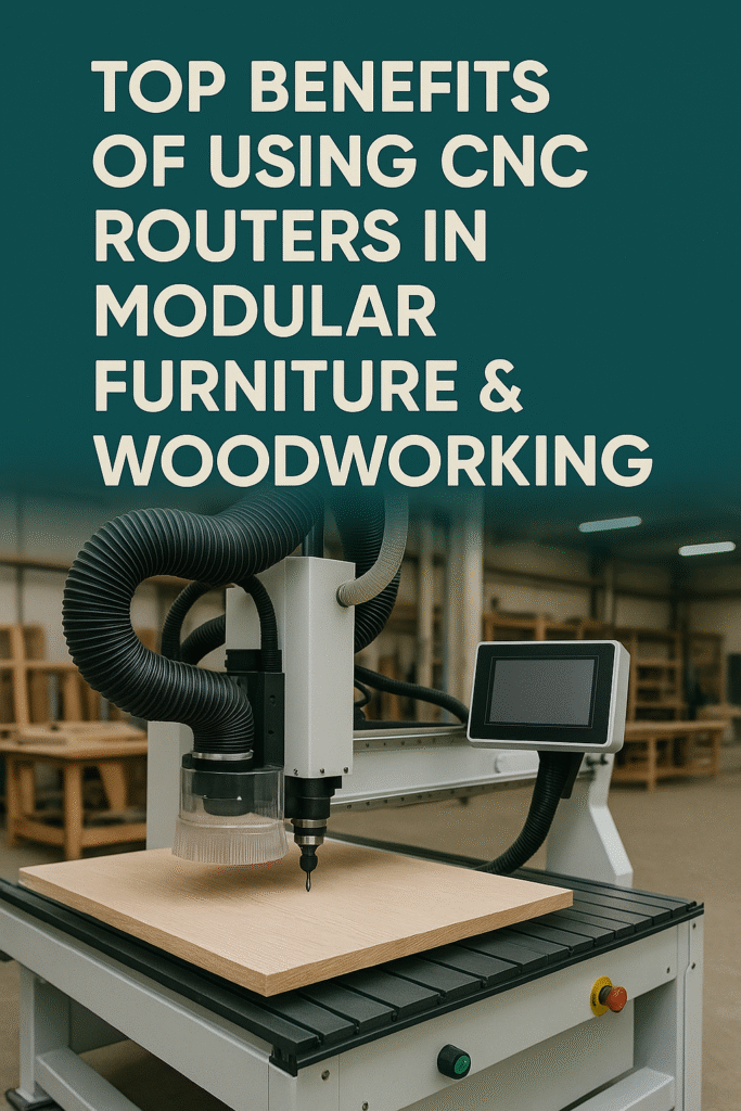 Top Benefits of Using CNC Routers in Modular Furniture & Woodworking